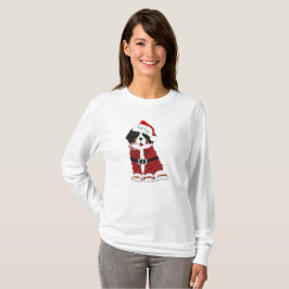 Anpassningsbar Bernese Mountain Hund Santa Tass T-shirt