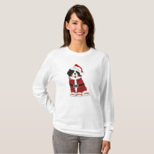 Anpassningsbar Bernese Mountain Hund Santa Tass