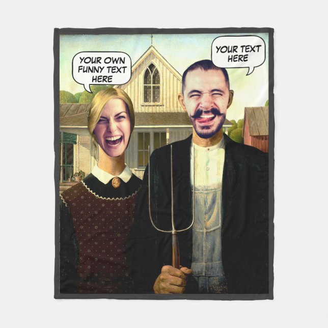 Anpassningsbar berömd måla ansikte i hål fleecefilt (Framsidan)