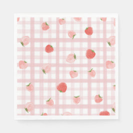 Anpassningsbar Berry Party Napkins Pappersservett