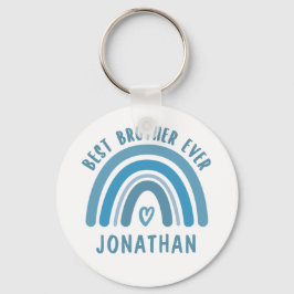Anpassningsbar Best Brother ger dig gåvor av regnb Nyckelring
