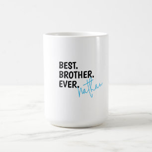 Anpassningsbar Best Brother nånsin, Personlig bror Kaffemugg