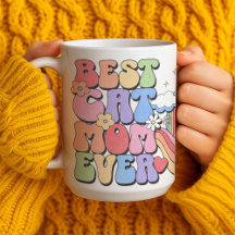 Anpassningsbar Best Cat Mamma All Personlig Coffee