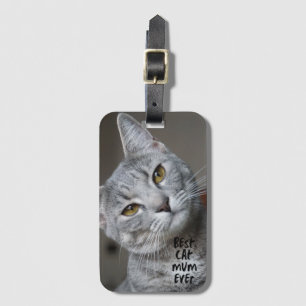 Anpassningsbar Best cat Mamma någonsin Modern Tren Bagagebricka