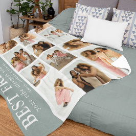 Anpassningsbar Best Friends Gift Trendig Modern Ph Fleecefilt