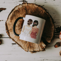 Anpassningsbar Best Friends Mugg | Anpassningsbar 