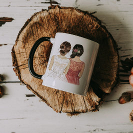 Anpassningsbar Best Friends Mugg | Anpassningsbar
