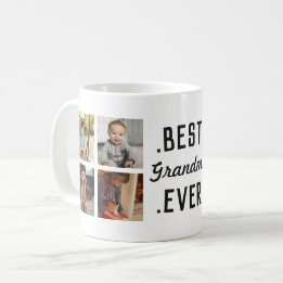 Anpassningsbar Best Grandma Aldrig Photo Mugg