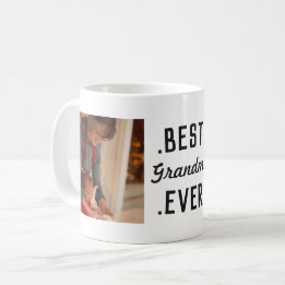 Anpassningsbar Best Grandma nånsin 2 Photo Mugg