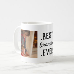 Anpassningsbar Best Grandma nånsin 2 Photo Mugg
