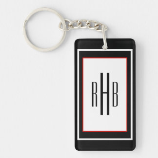 Anpassningsbar Best Man Monogram Keychain