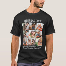 Anpassningsbar Best Pappa någonsin Fars dag 9 Phot