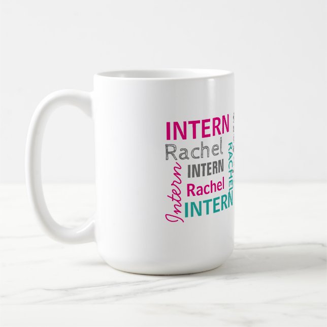 ANPASSNINGSBAR BESTÄLLER muggen Kaffemugg (Vänster)