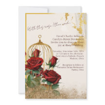 Anpassningsbar beställning Guld Bröllop-paket Ro