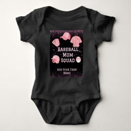 Anpassningsbar Bib för Baseball Mamma Liga T Shirt