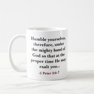 Anpassningsbar bibel vers Christian Kaffemugg