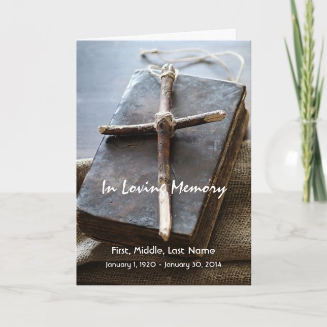 Anpassningsbar Bible Kor Christian Program (Framsida)