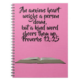Anpassningsbar Bible Verse Bible Study Anteckningsbok