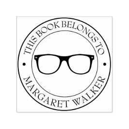 Anpassningsbar Bibliotek Bok Frimärke - Ex Libris  Självfärgande Stämpel