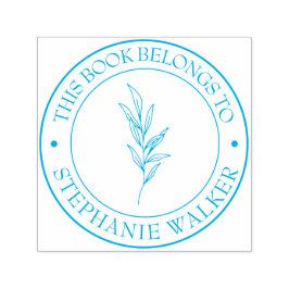 Anpassningsbar Bibliotek Bok Frimärke - Ex Libris  Självfärgande Stämpel