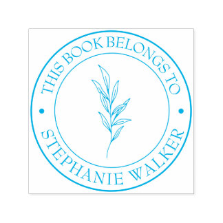 Anpassningsbar Bibliotek Bok Frimärke - Ex Libris  Självfärgande Stämpel