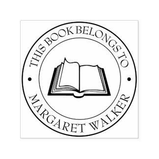 Anpassningsbar Bibliotek Bok Frimärke - Ex Libris  Självfärgande Stämpel