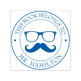 Anpassningsbar Bibliotek Bok Frimärke - Ex Libris  Självfärgande Stämpel