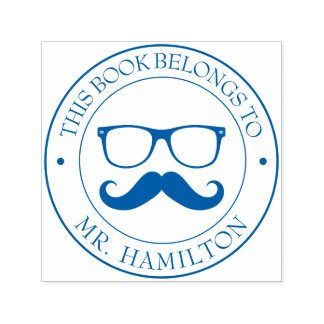 Anpassningsbar Bibliotek Bok Frimärke - Ex Libris  Självfärgande Stämpel