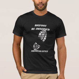Anpassningsbar Big Foot föreställde en ny Big Foot T Shirt