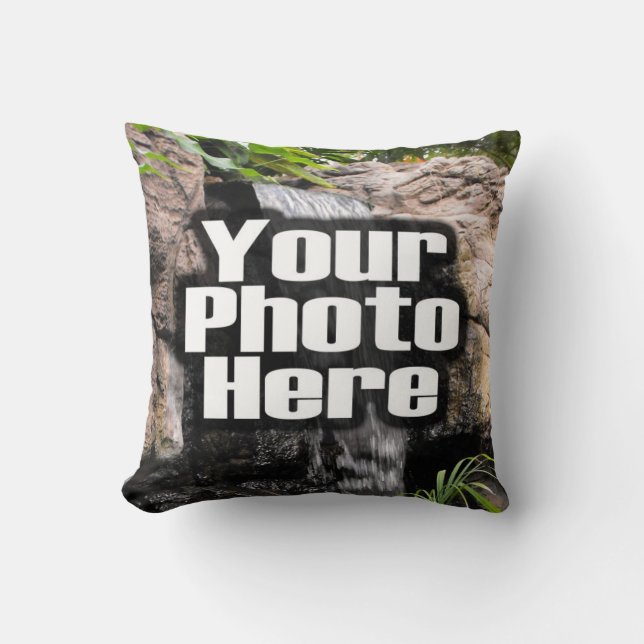 Anpassningsbar Big Photo Pillow Kudde (Framsida)