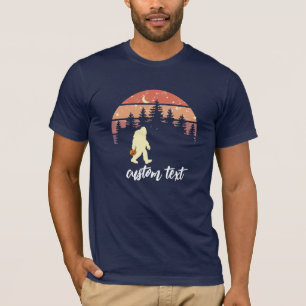 Anpassningsbar Bigfoot Halloween Shirt - Bus eller T