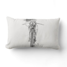 Anpassningsbar Bike Motorcykel Dekorativ kudde