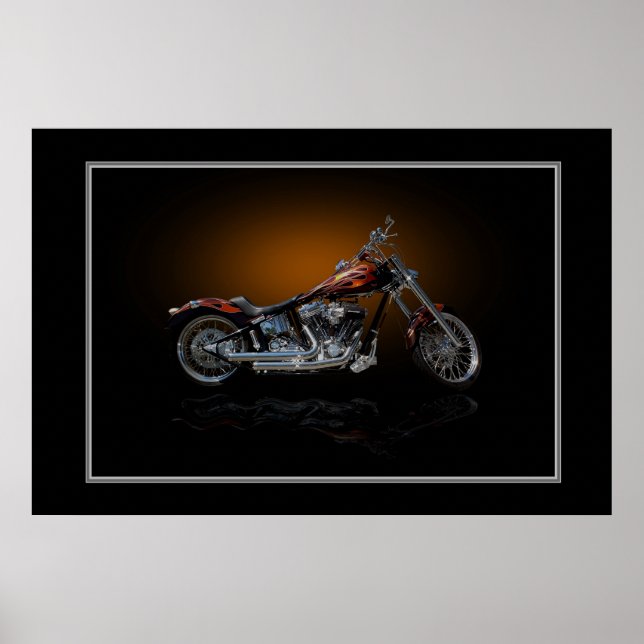 Anpassningsbar Bike Poster (Framsidan)