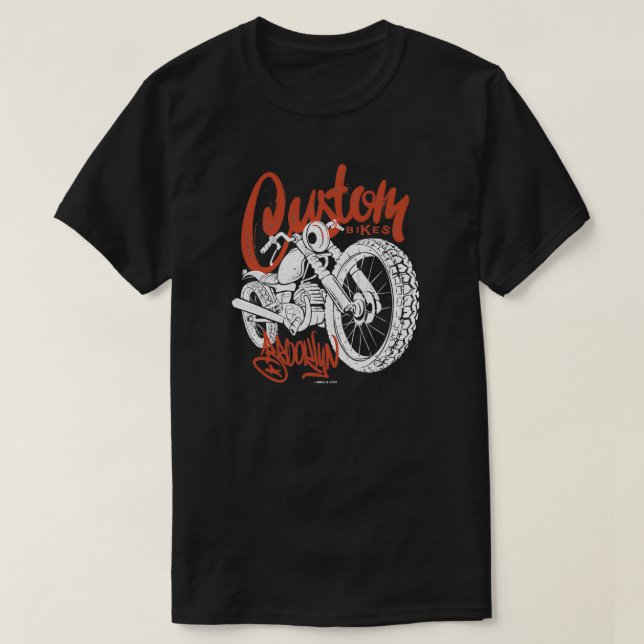Anpassningsbar Bikes Brooklyn T Shirt (Design framsida)