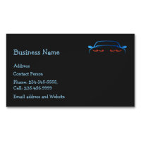 Anpassningsbar bil Auto Fordon Business Magnet