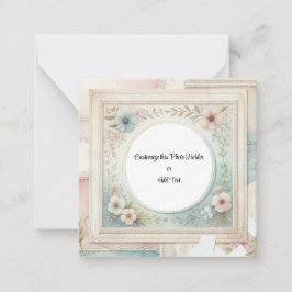 Anpassningsbar Bild Holder Anteckningskort