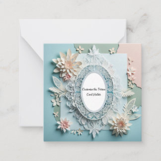 Anpassningsbar Bild Holder Anteckningskort