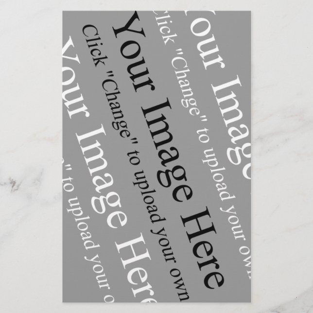 Anpassningsbar bild och textmall för mall för mall brevpapper (Framsida)