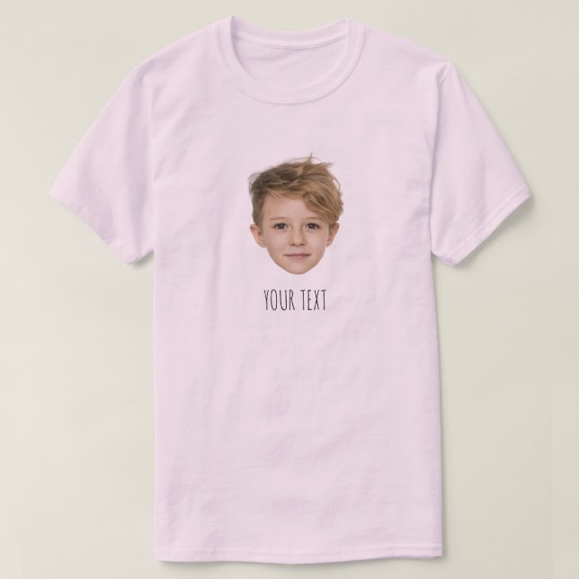 Anpassningsbar Bild trasa, födelsedagspresent, Pap T Shirt (Design framsida)