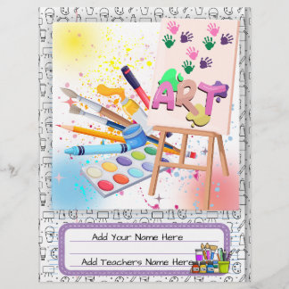 Anpassningsbar Binder Cover | Redigerbar design Reklamblad