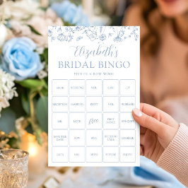 Anpassningsbar Bingo Blommig Spelkort
