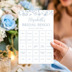 Anpassningsbar Bingo Blommig Spelkort