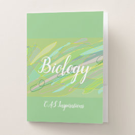 Anpassningsbar Biology Teacher Folder Back to scho