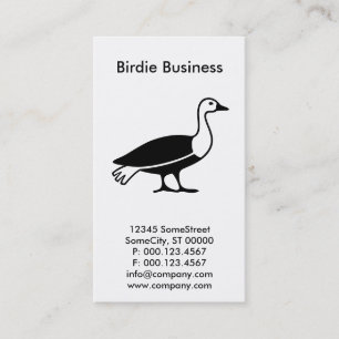 anpassningsbar Birdie Company Visitkort