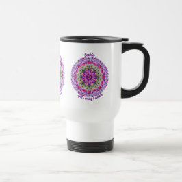 Anpassningsbar Birth Month Flower April Mandala Ze Resemugg