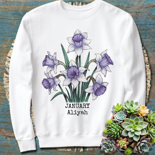 Anpassningsbar Birth Month Personlig Mamma Gift Gr T Shirt