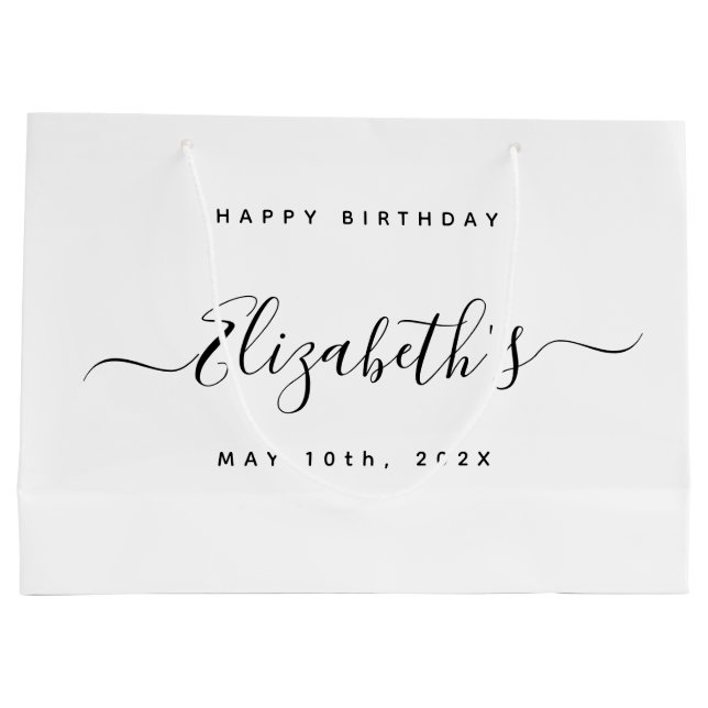 Anpassningsbar Birthday (Baksidan)