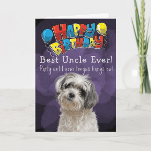 Anpassningsbar Birthday Card Best farbror nånsin Tack Kort