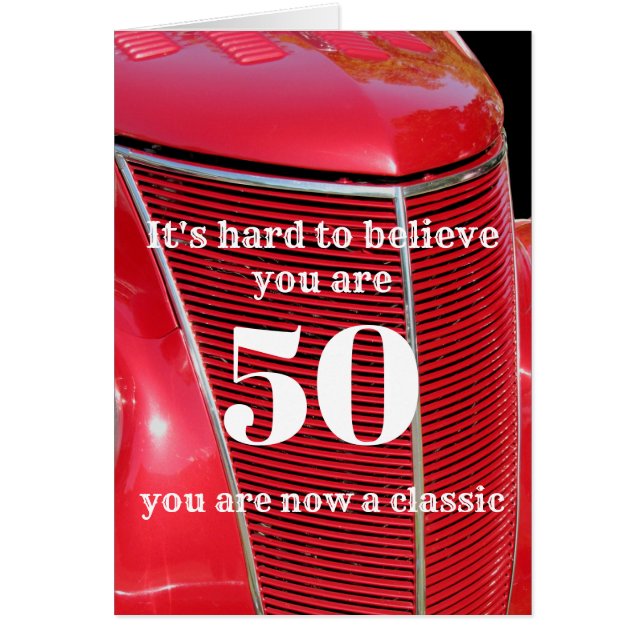 anpassningsbar Birthday Card humor personifierar a Hälsningskort (Framsidan)