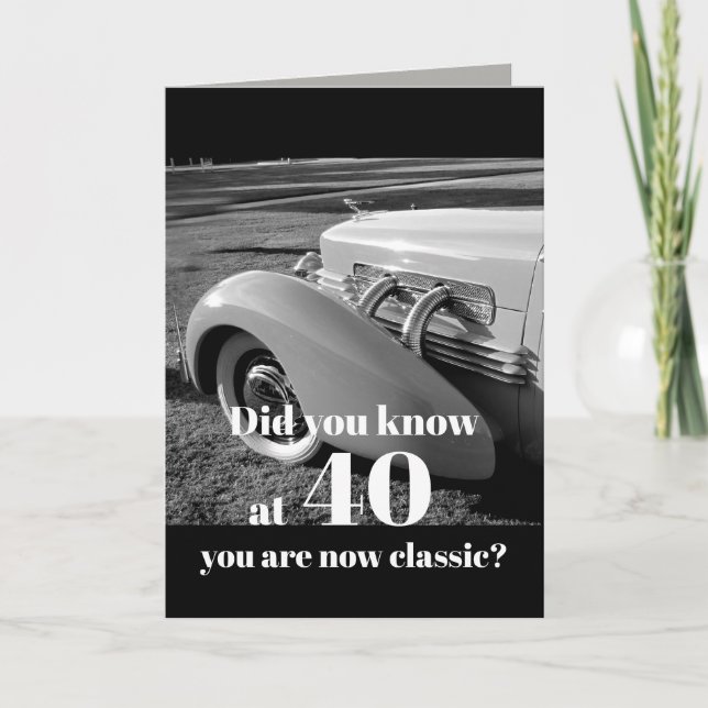 anpassningsbar Birthday Card humor personifierar a Kort (Framsida)